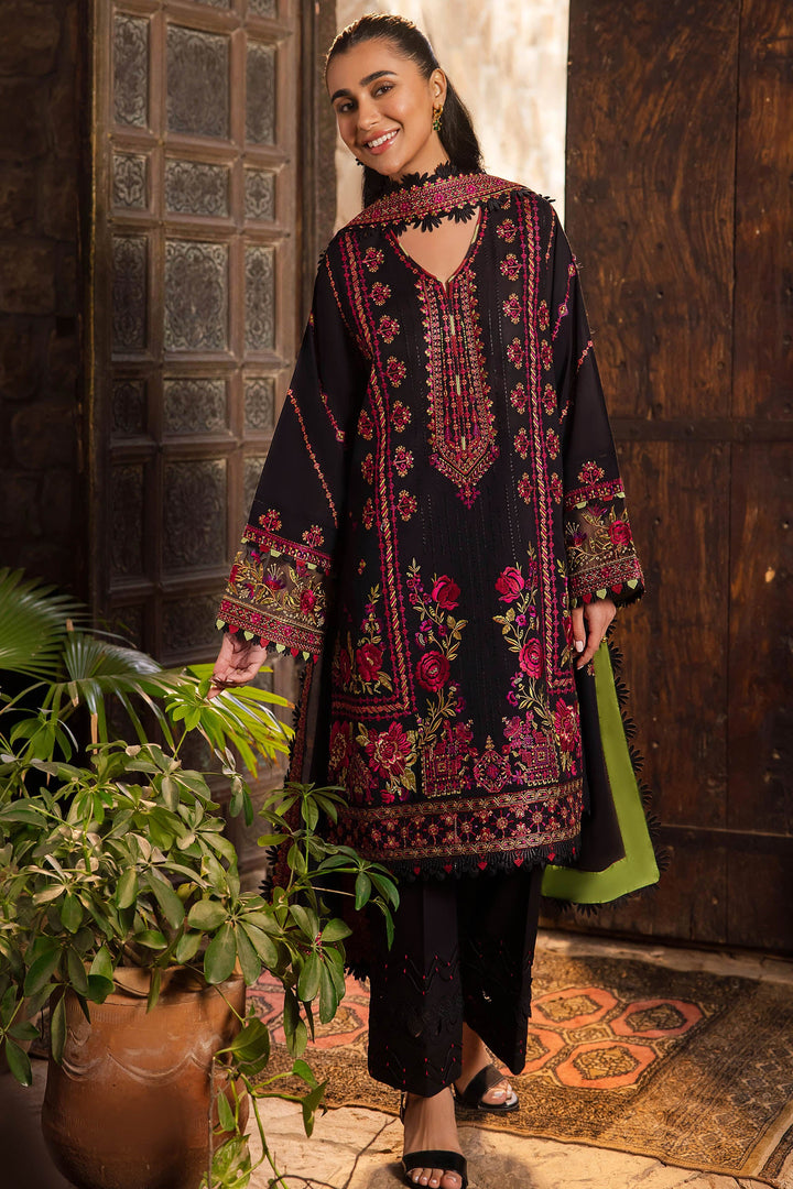 Zaha | Lawn 24 | ZEL (ZL24-08 B) - Hoorain Designer Wear - Pakistani Ladies Branded Stitched Clothes in United Kingdom, United states, CA and Australia