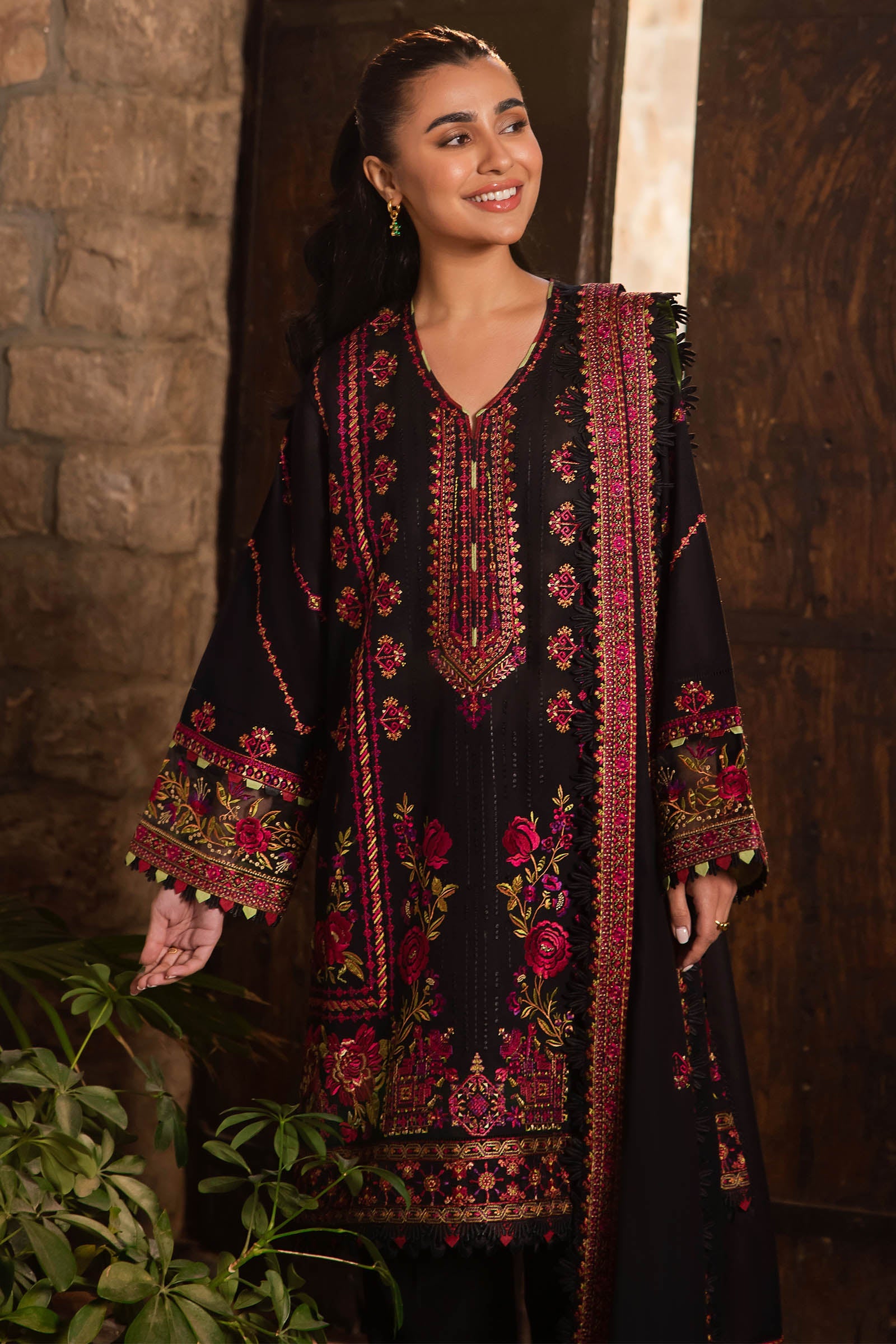 Zaha | Lawn 24 | ZEL (ZL24-08 B) - Pakistani Clothes for women, in United Kingdom and United States