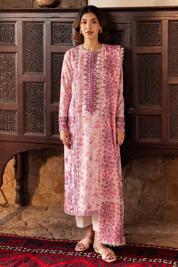 Zaha | Lawn 24 | SENA (ZL24-10 B) - Hoorain Designer Wear - Pakistani Ladies Branded Stitched Clothes in United Kingdom, United states, CA and Australia