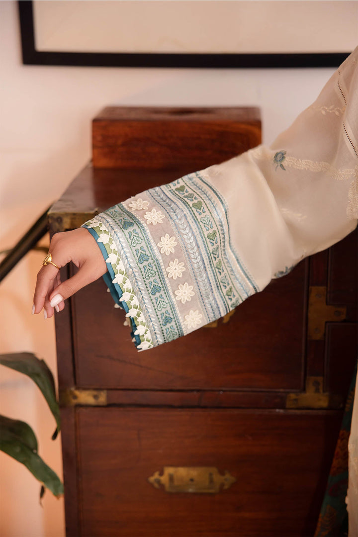 Zaha | Lawn 24 | EIRA (ZL24-05 A) - Hoorain Designer Wear - Pakistani Ladies Branded Stitched Clothes in United Kingdom, United states, CA and Australia