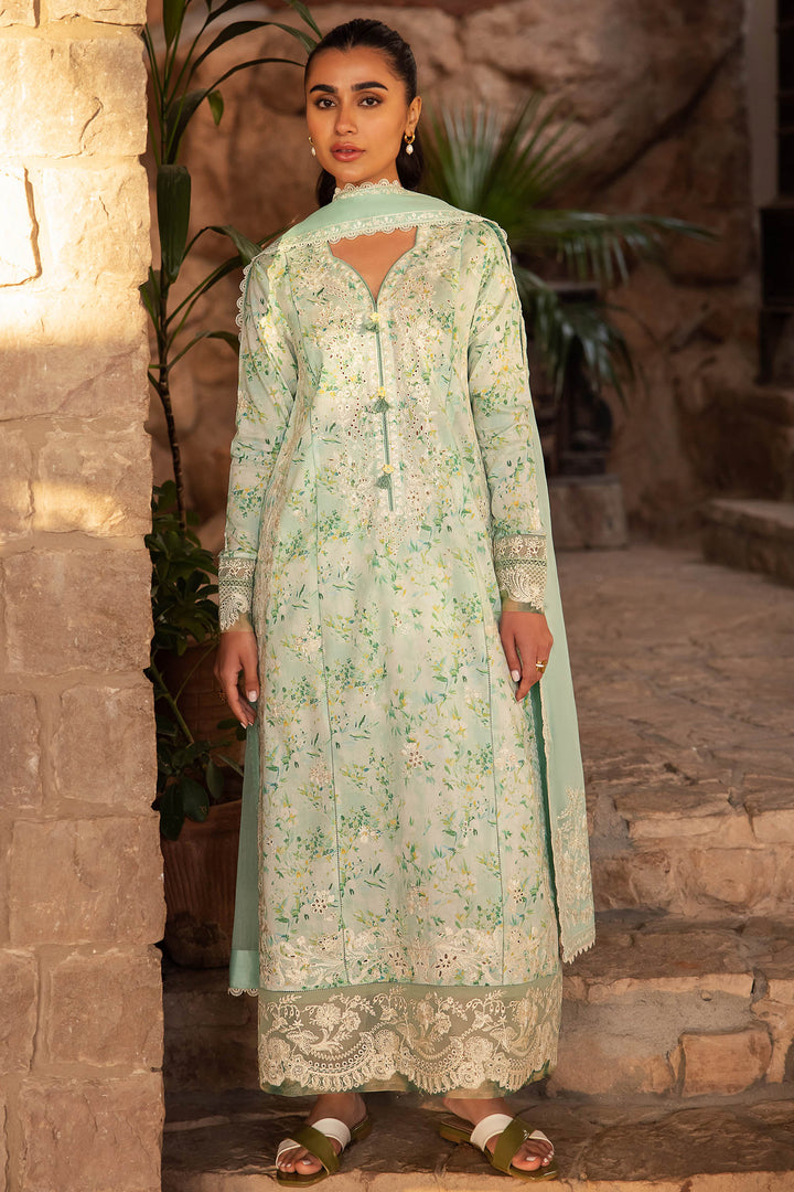 Zaha | Lawn 24 | SEZEM (ZL24-13 B) - Pakistani Clothes for women, in United Kingdom and United States