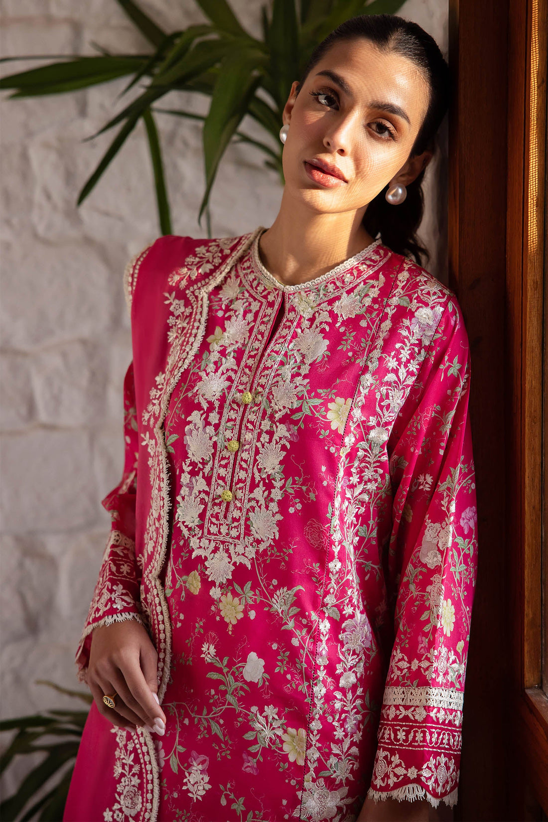 Zaha | Lawn 24 | LEYLA (ZL24-12 A) - Pakistani Clothes for women, in United Kingdom and United States