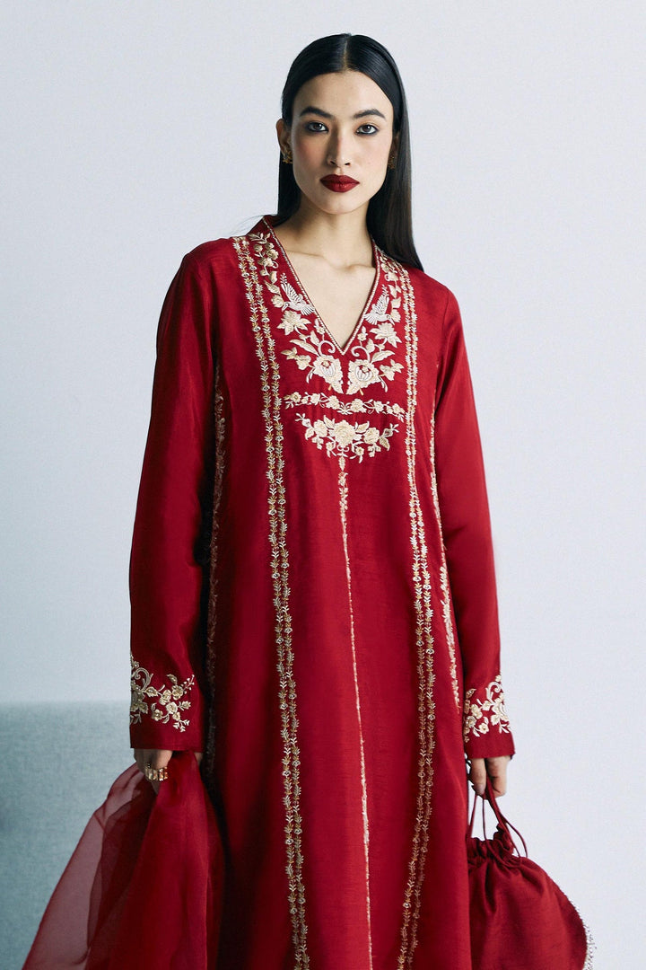 Zara Shahjahan | Festive Eid 24 | ZC-2039 - Hoorain Designer Wear - Pakistani Ladies Branded Stitched Clothes in United Kingdom, United states, CA and Australia