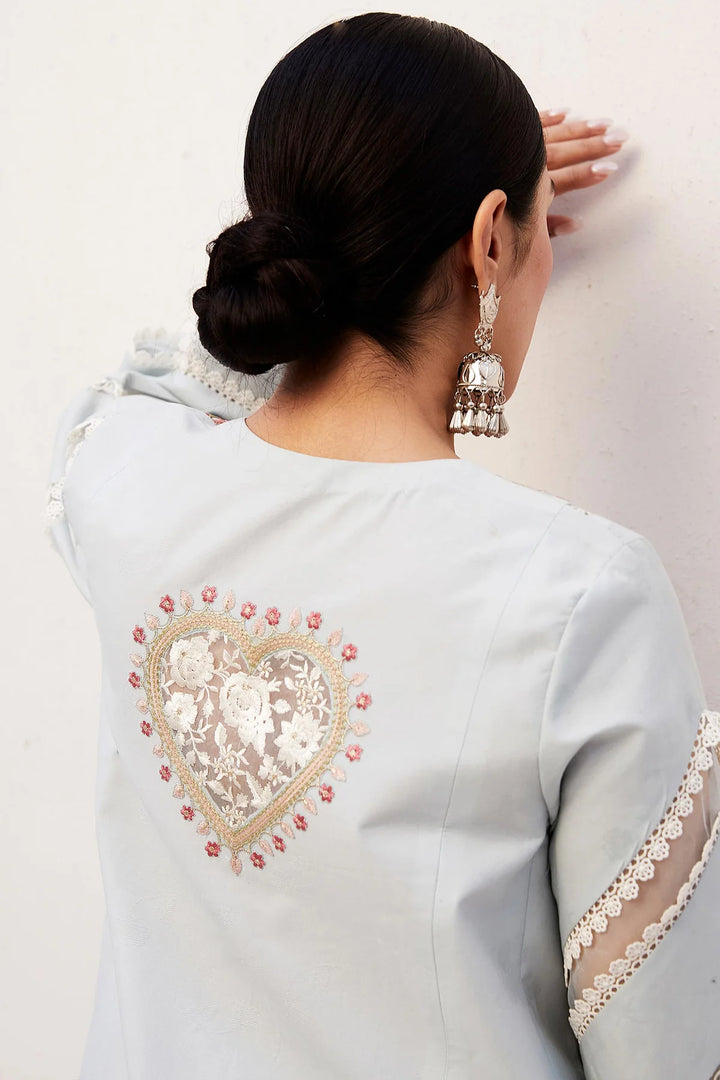 Zara Shahjahan | Luxury Lawn 24 | DILARA-15B - Hoorain Designer Wear - Pakistani Ladies Branded Stitched Clothes in United Kingdom, United states, CA and Australia
