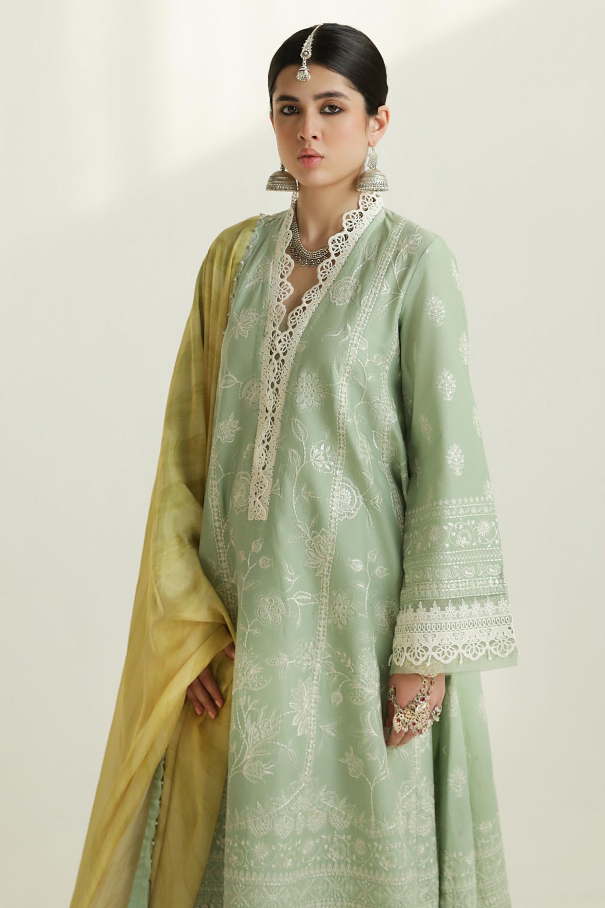 Zara Shahjahan | Luxury Lawn 24 | MAHI-1B - Pakistani Clothes for women, in United Kingdom and United States