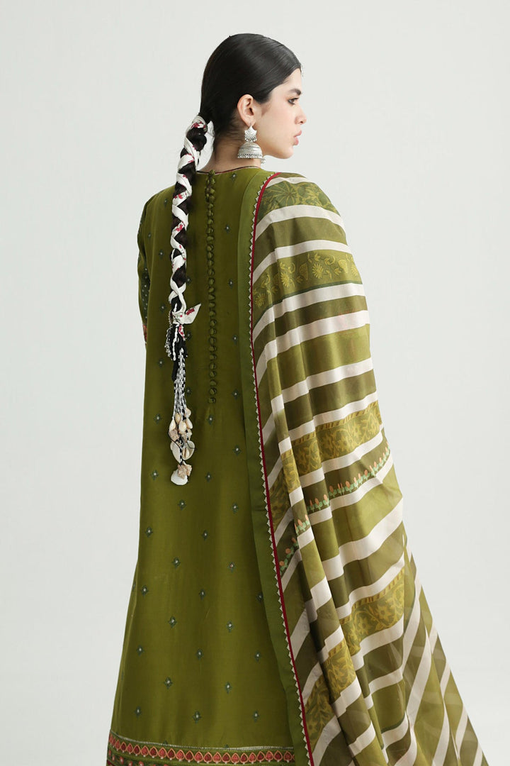 Zara Shahjahan | Luxury Lawn 24 | AAINA-8B - Hoorain Designer Wear - Pakistani Ladies Branded Stitched Clothes in United Kingdom, United states, CA and Australia