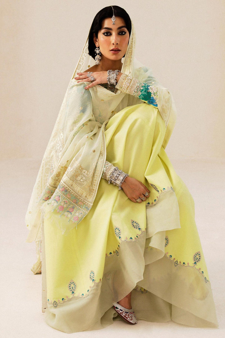 Zara Shahjahan | Luxury Lawn 24 | PHOOL KARI-13A - Hoorain Designer Wear - Pakistani Ladies Branded Stitched Clothes in United Kingdom, United states, CA and Australia