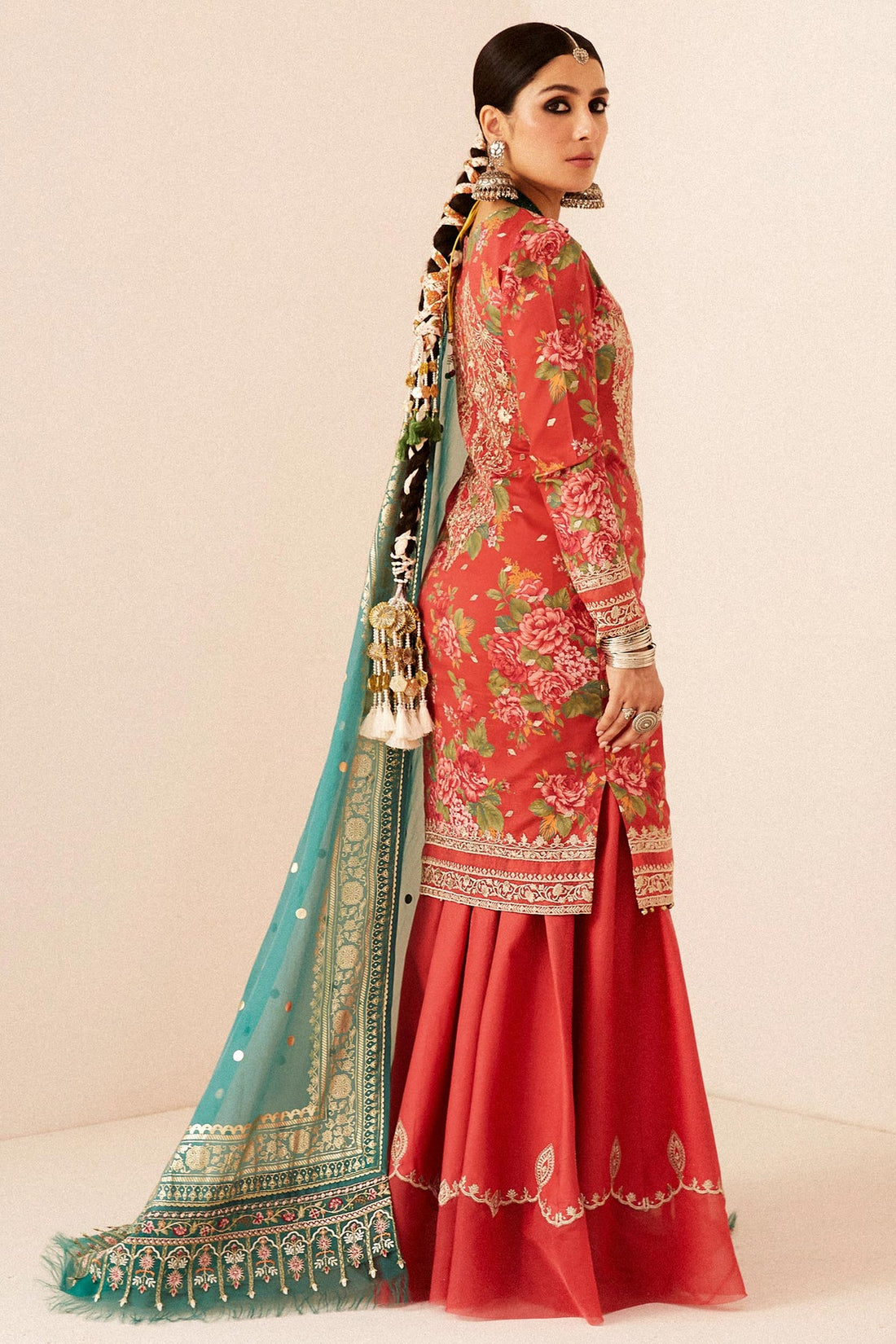 Zara Shahjahan | Luxury Lawn 24 | PHOOL KARI-13B - Pakistani Clothes for women, in United Kingdom and United States