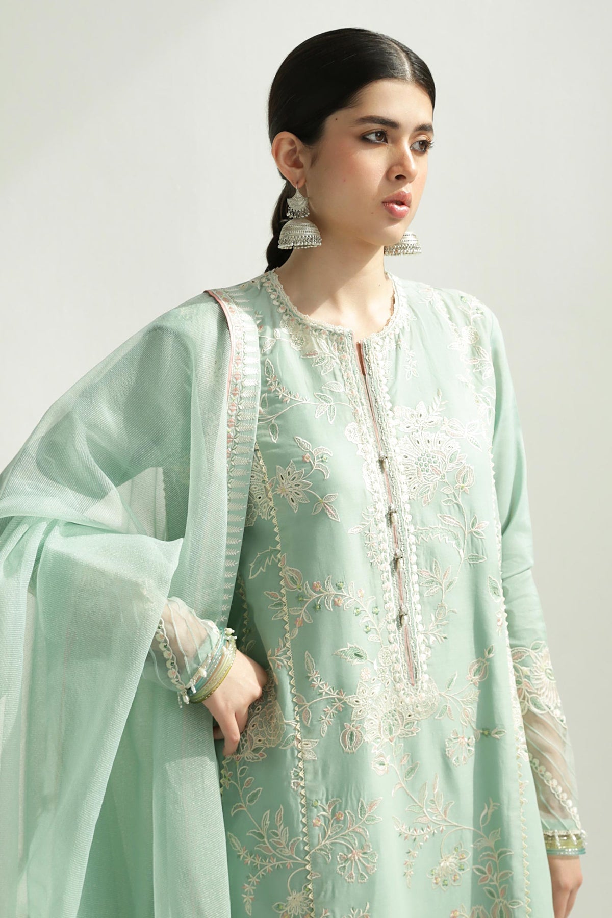 Zara Shahjahan | Luxury Lawn 24 | AMIRA-5B - Pakistani Clothes for women, in United Kingdom and United States