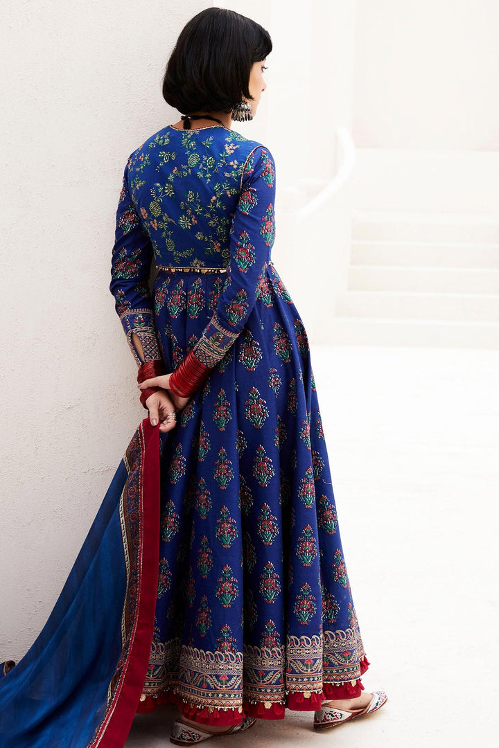 Zara Shahjahan | Luxury Lawn 24 | ANARKALI-11A - Hoorain Designer Wear - Pakistani Ladies Branded Stitched Clothes in United Kingdom, United states, CA and Australia
