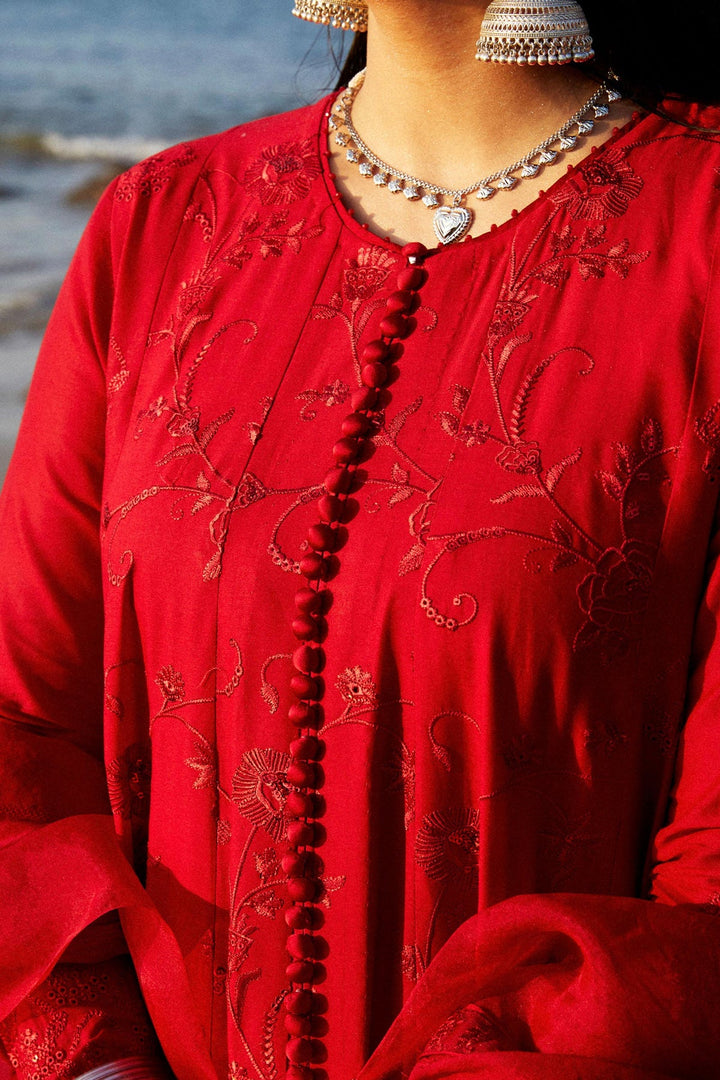 Zara Shahjahan | Luxury Lawn 24 | DEENA-12A - Hoorain Designer Wear - Pakistani Ladies Branded Stitched Clothes in United Kingdom, United states, CA and Australia