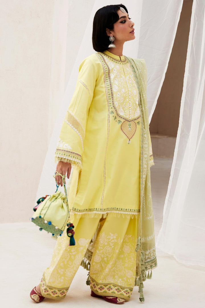 Zara Shahjahan | Luxury Lawn 24 | DILARA-15A - Hoorain Designer Wear - Pakistani Ladies Branded Stitched Clothes in United Kingdom, United states, CA and Australia