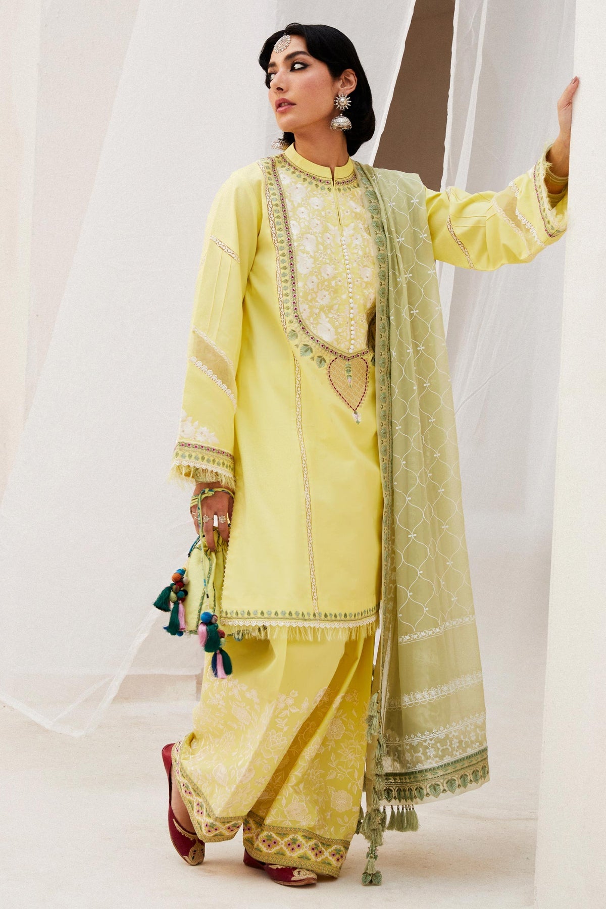 Zara Shahjahan | Luxury Lawn 24 | DILARA-15A - Pakistani Clothes for women, in United Kingdom and United States