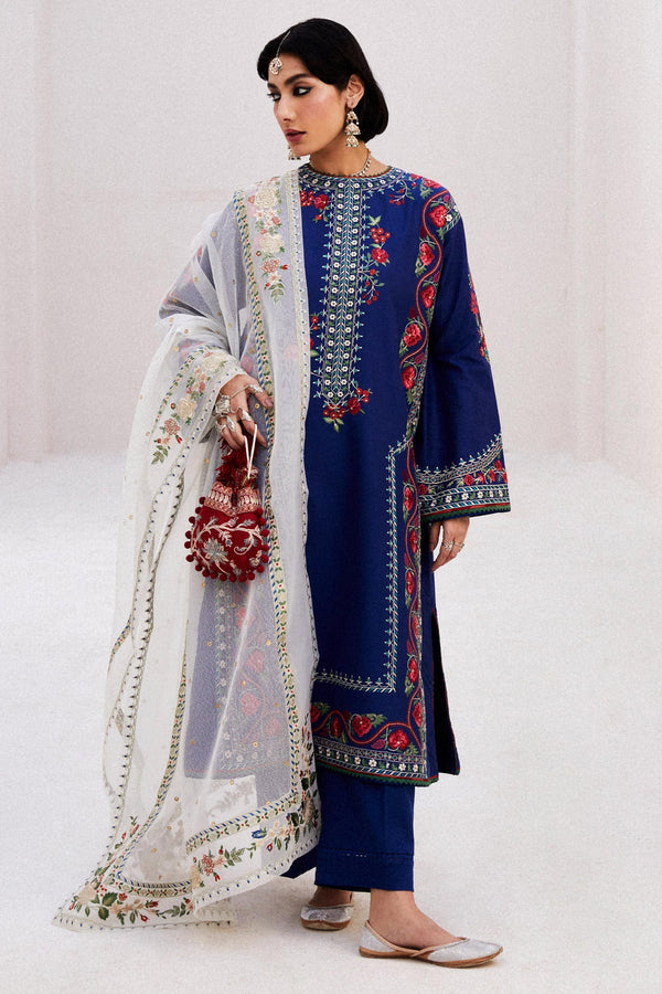 Zara Shahjahan | Luxury Lawn 24 | JIYA-6B - Hoorain Designer Wear - Pakistani Ladies Branded Stitched Clothes in United Kingdom, United states, CA and Australia