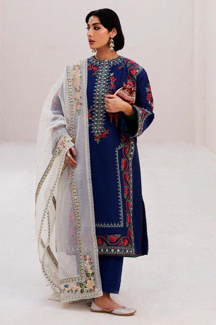 Zara Shahjahan | Luxury Lawn 24 | JIYA-6B - Hoorain Designer Wear - Pakistani Ladies Branded Stitched Clothes in United Kingdom, United states, CA and Australia