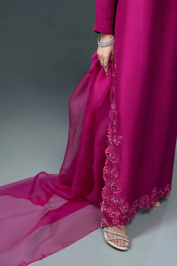 Jeem | Luxury Pret | ZOE PINK - Hoorain Designer Wear - Pakistani Ladies Branded Stitched Clothes in United Kingdom, United states, CA and Australia
