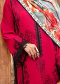 Saira Shakira | Raya Winter Stitched 23 | Crimson - Pakistani Clothes for women, in United Kingdom and United States