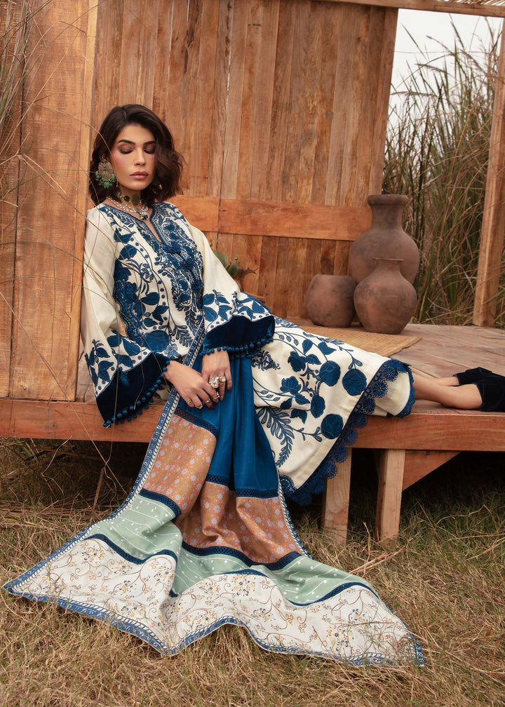 Saira Shakira | Raya Winter Stitched 23 | Pearl - Hoorain Designer Wear - Pakistani Ladies Branded Stitched Clothes in United Kingdom, United states, CA and Australia