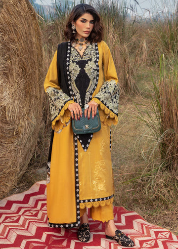 Saira Shakira | Raya Winter Stitched 23 | Amber - Pakistani Clothes for women, in United Kingdom and United States