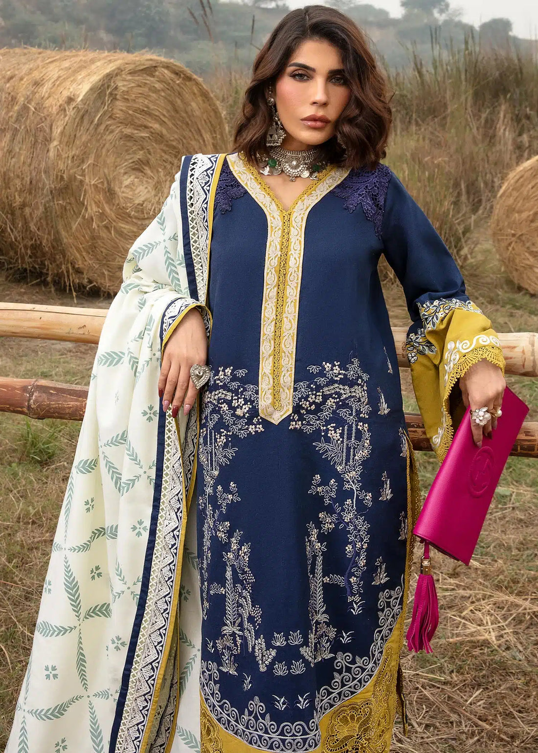 Saira Shakira | Raya Winter Stitched 23 | Neal - Pakistani Clothes for women, in United Kingdom and United States