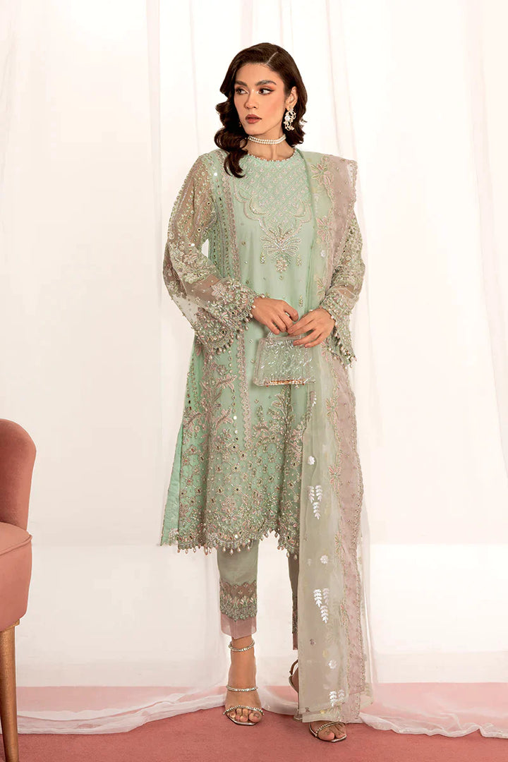 Cross Stitch | Wedding Festive 23 | Dastoor - Hoorain Designer Wear - Pakistani Ladies Branded Stitched Clothes in United Kingdom, United states, CA and Australia