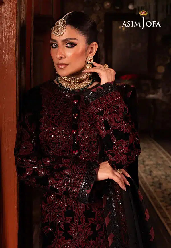 Asim Jofa | Makhmal Wedding Velvet 23 | AJMM-12 - Pakistani Clothes for women, in United Kingdom and United States