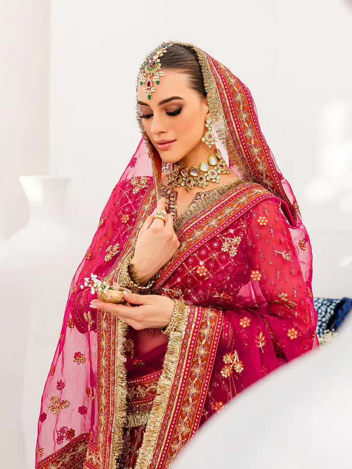 Gulaal | Wedding Collection 23 | SANAIYAH 06 - 3 PIECE - Hoorain Designer Wear - Pakistani Designer Clothes for women, in United Kingdom, United states, CA and Australia