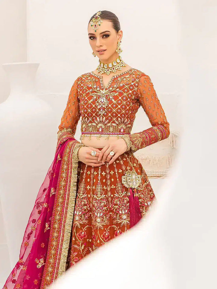 Gulaal | Wedding Collection 23 | SANAIYAH 06 - 3 PIECE - Hoorain Designer Wear - Pakistani Designer Clothes for women, in United Kingdom, United states, CA and Australia