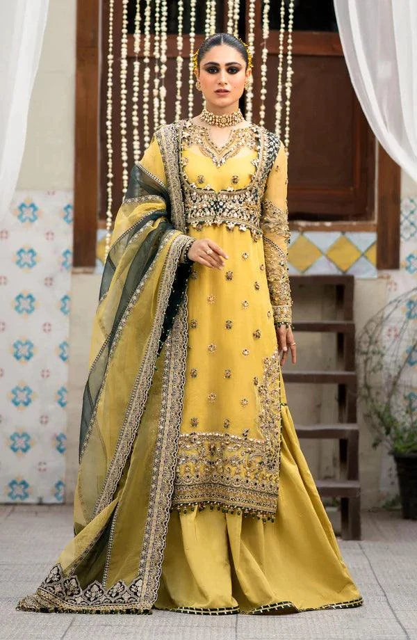 Eleshia | Zarin Wedding Formals 23 | Oriana - Hoorain Designer Wear - Pakistani Ladies Branded Stitched Clothes in United Kingdom, United states, CA and Australia
