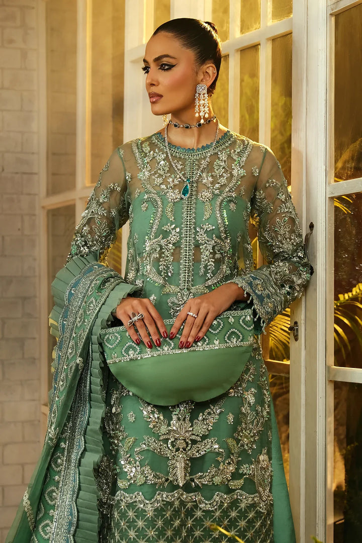Mina Kashif | Kahani Luxury Formals 23 | Menara - Hoorain Designer Wear - Pakistani Ladies Branded Stitched Clothes in United Kingdom, United states, CA and Australia