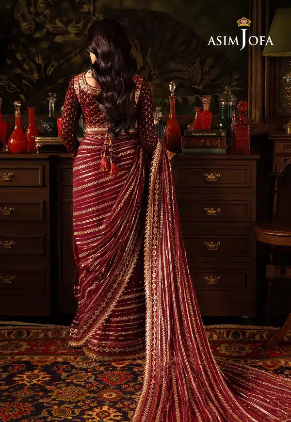 Asim Jofa | Makhmal Wedding Velvet 23 | AJMM-02 - Pakistani Clothes for women, in United Kingdom and United States