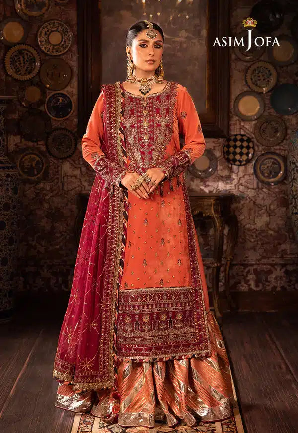 Asim Jofa | Makhmal Wedding Velvet 23 | AJMM-01 - Pakistani Clothes for women, in United Kingdom and United States