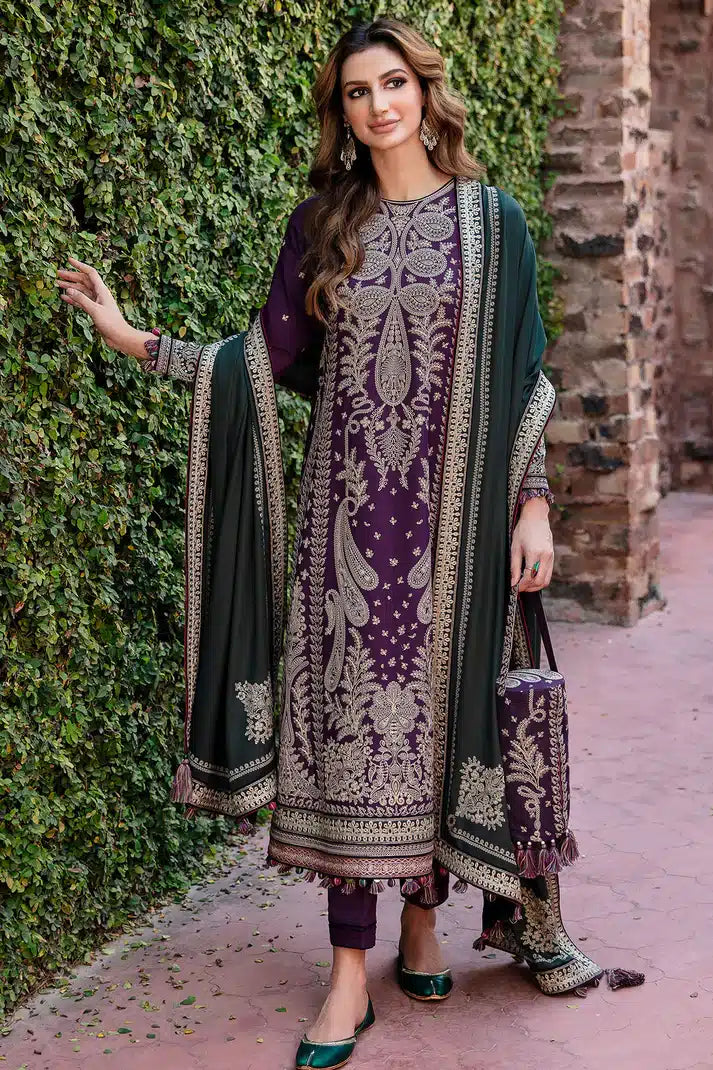 Jazmin | Dastaan Luxury Winter 23 | D4 - Hoorain Designer Wear - Pakistani Ladies Branded Stitched Clothes in United Kingdom, United states, CA and Australia