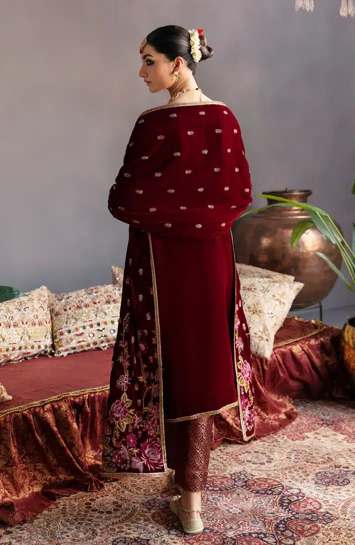 Emaan Adeel | Makhmal Velvet Edition 23 | MK-02 ROSHANAY - Pakistani Clothes for women, in United Kingdom and United States