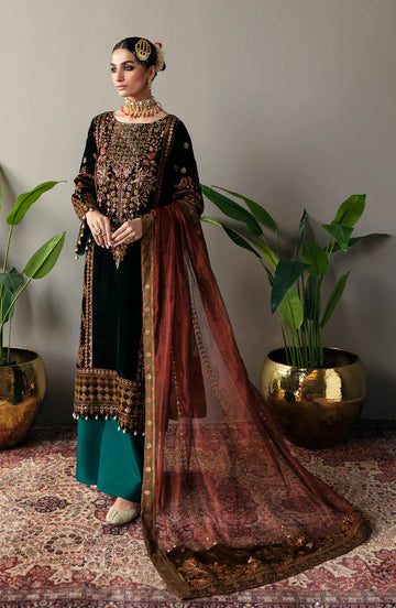 Emaan Adeel | Makhmal Velvet Edition 23 | MK-06 VERSHA - Pakistani Clothes for women, in United Kingdom and United States