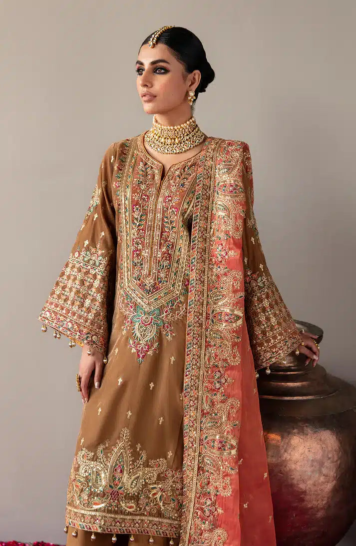 Emaan Adeel | Makhmal Velvet Edition 23 | MK-07 MERAKI - Hoorain Designer Wear - Pakistani Ladies Branded Stitched Clothes in United Kingdom, United states, CA and Australia