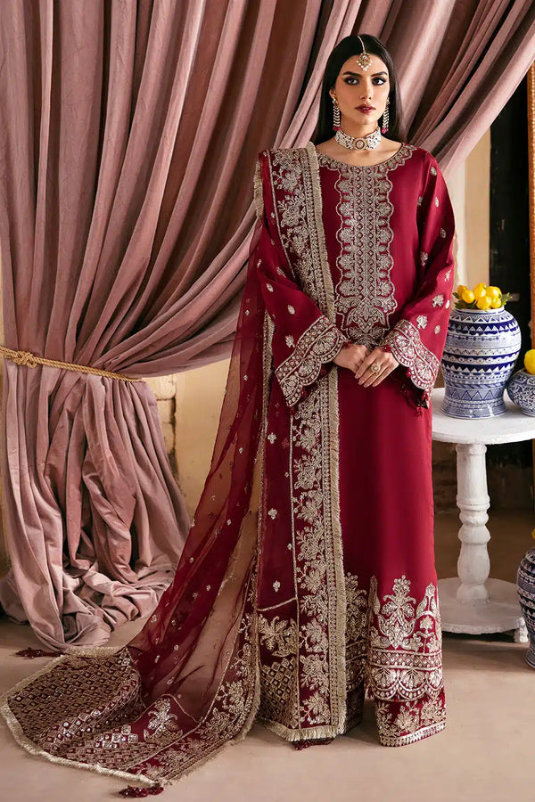 Saad Shaikh | Singhar Festive 23 | Raqs - Hoorain Designer Wear - Pakistani Ladies Branded Stitched Clothes in United Kingdom, United states, CA and Australia