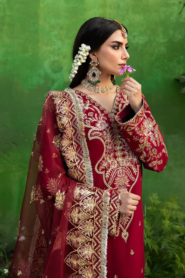 Saad Shaikh | Singhar Festive 23 | Iksha - Hoorain Designer Wear - Pakistani Ladies Branded Stitched Clothes in United Kingdom, United states, CA and Australia