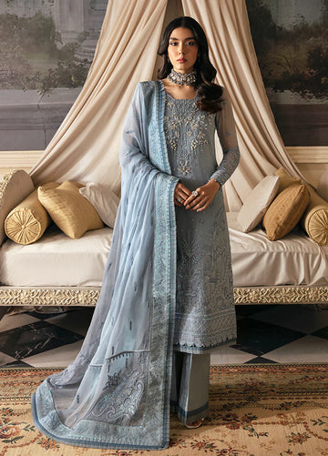 Gulaal | Embroidered Chiffon 23 | Zuria - Pakistani Clothes for women, in United Kingdom and United States