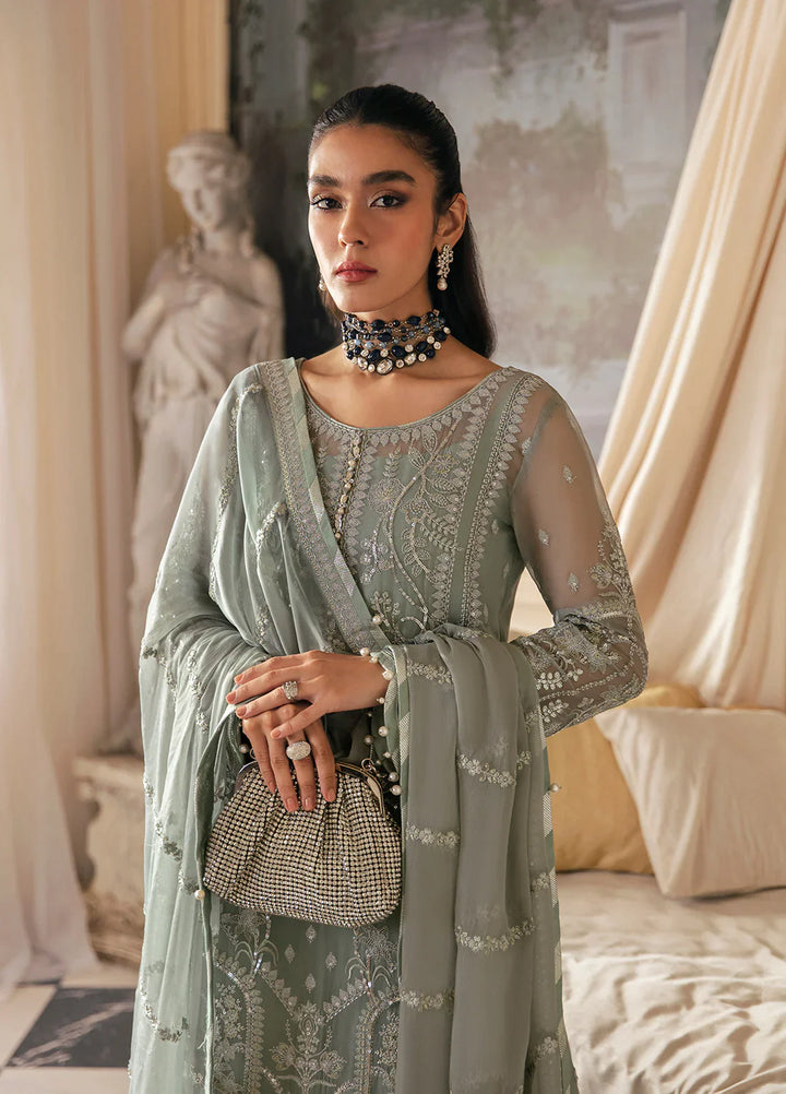 Gulaal | Embroidered Chiffon 23 | Amayah - Hoorain Designer Wear - Pakistani Ladies Branded Stitched Clothes in United Kingdom, United states, CA and Australia