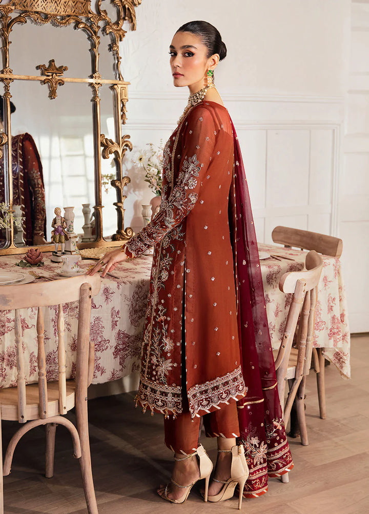 Gulaal | Embroidered Chiffon 23 | LAIRA - Hoorain Designer Wear - Pakistani Ladies Branded Stitched Clothes in United Kingdom, United states, CA and Australia