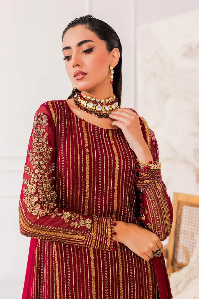 Charizma | Zarposh Formals 23 | CZP3-05 - Hoorain Designer Wear - Pakistani Ladies Branded Stitched Clothes in United Kingdom, United states, CA and Australia