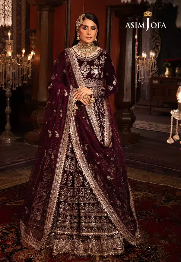 Asim Jofa | Makhmal Wedding Velvet 23 | AJMM-11 - Pakistani Clothes for women, in United Kingdom and United States