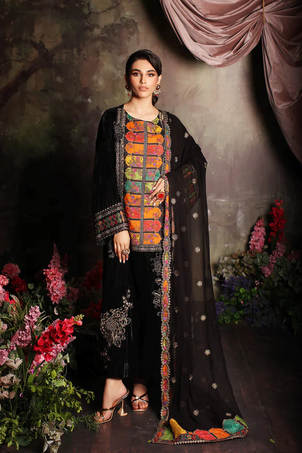 Charizma | Signora Velvet 23 | CVT3-04 - Hoorain Designer Wear - Pakistani Ladies Branded Stitched Clothes in United Kingdom, United states, CA and Australia