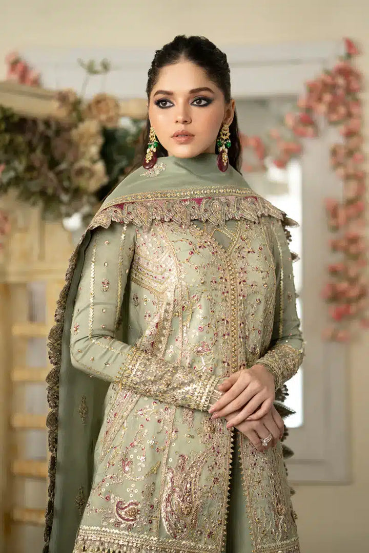 Qalamkar | Dilnaz Wedding Formals | DN-06 FARIZA - Hoorain Designer Wear - Pakistani Ladies Branded Stitched Clothes in United Kingdom, United states, CA and Australia