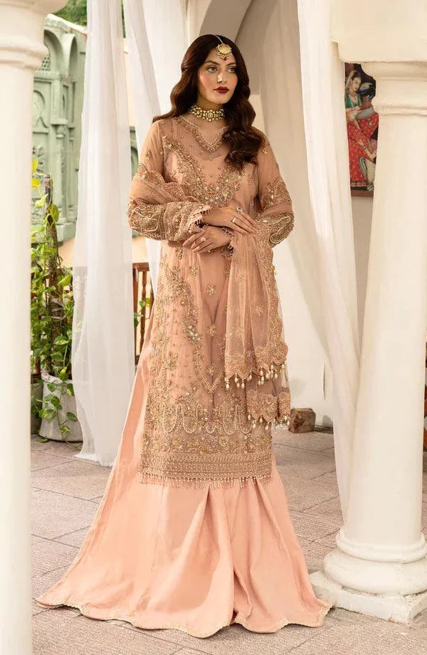 Eleshia | Zarin Wedding Formals 23 | Leena - Hoorain Designer Wear - Pakistani Ladies Branded Stitched Clothes in United Kingdom, United states, CA and Australia