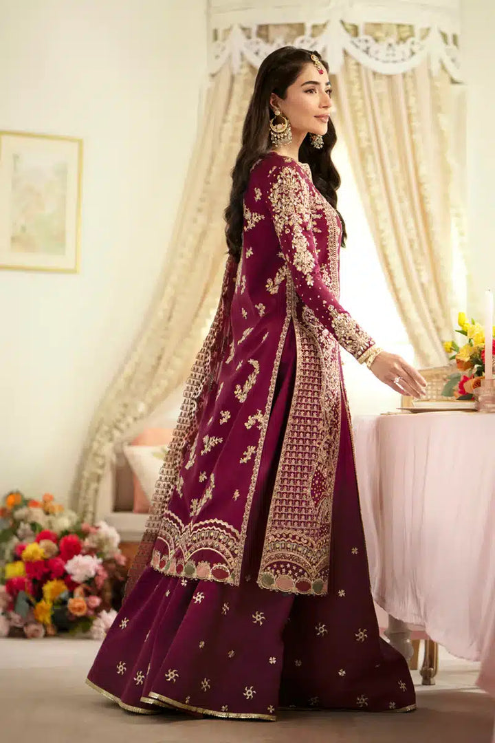 Qalamkar | Dilnaz Wedding Formals | DN-07 ALEENA - Hoorain Designer Wear - Pakistani Ladies Branded Stitched Clothes in United Kingdom, United states, CA and Australia