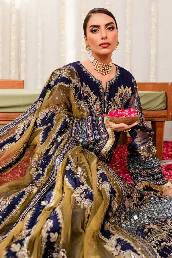 Nureh | Wedding Formals 23 | SELEIN - Hoorain Designer Wear - Pakistani Ladies Branded Stitched Clothes in United Kingdom, United states, CA and Australia