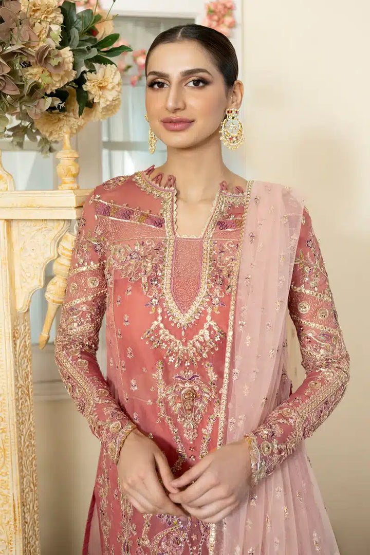 Qalamkar | Dilnaz Wedding Formals | DN-05 SAMARA - Hoorain Designer Wear - Pakistani Ladies Branded Stitched Clothes in United Kingdom, United states, CA and Australia