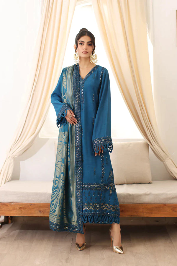Charizma | Meeras Formals 23 | CM3-02 - Hoorain Designer Wear - Pakistani Ladies Branded Stitched Clothes in United Kingdom, United states, CA and Australia